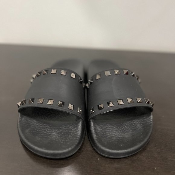 ROCKSTUD RUBBER SLIDER SANDAL - Picture 9 of 11